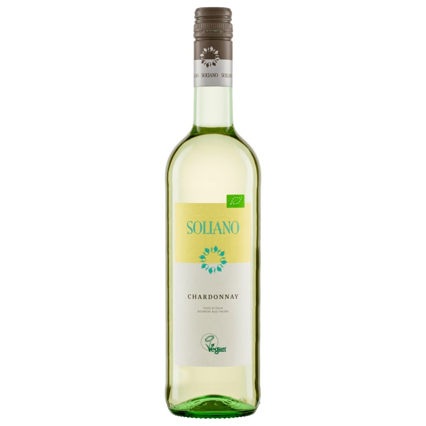 Soliano Bio Weißwein Chardonnay Terre Di Chieti trocken 0,75l
